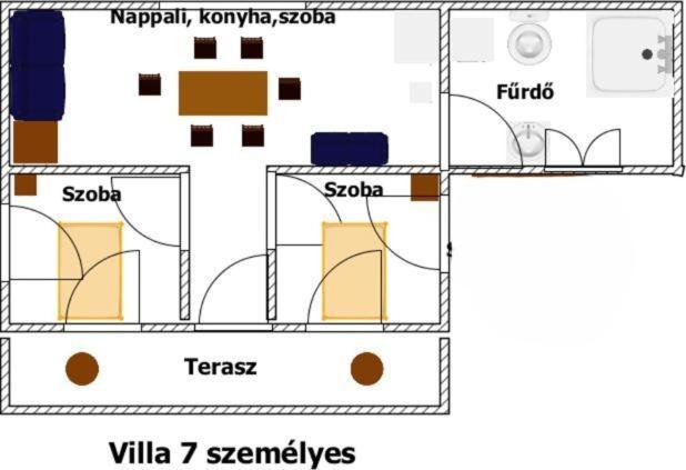 Smeraldo Villa Siófok Kültér fotó